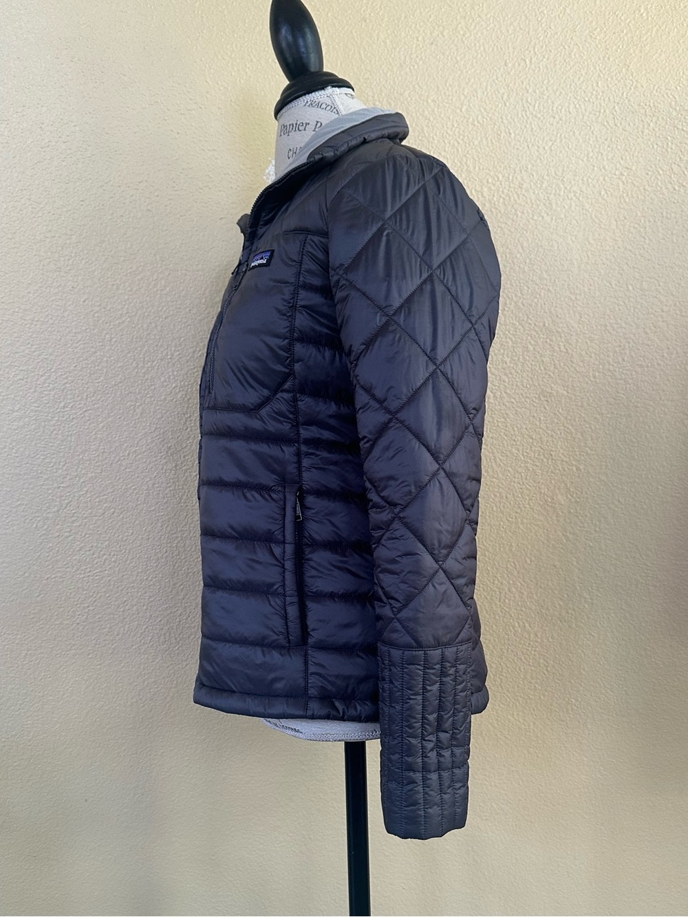Patagonia “Radalie” Dark Gray Quilted Insulated Jacket Size Small Like New! - Picture 7 of 16